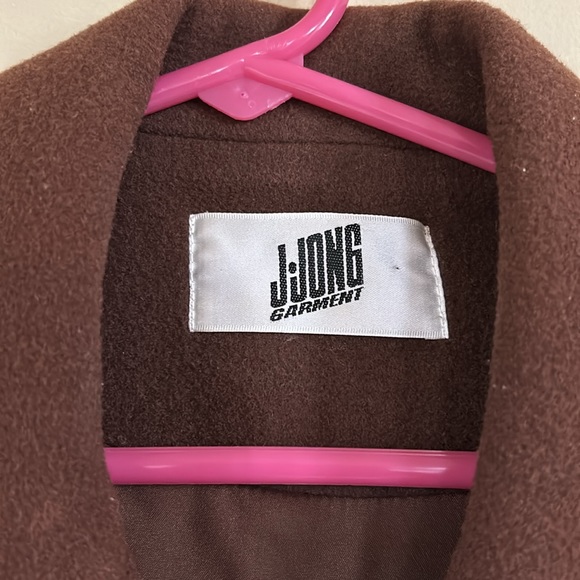 - - j.jong garment brown wool coat - Picture 5 of 13